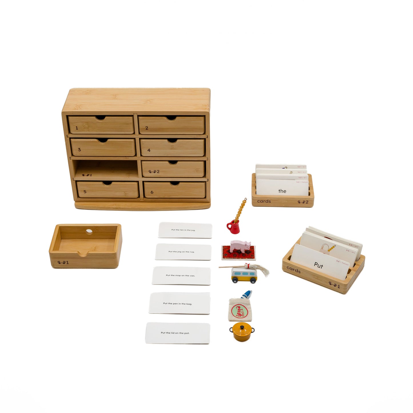 Spelling Cabinet Level 1 with Activity Cards