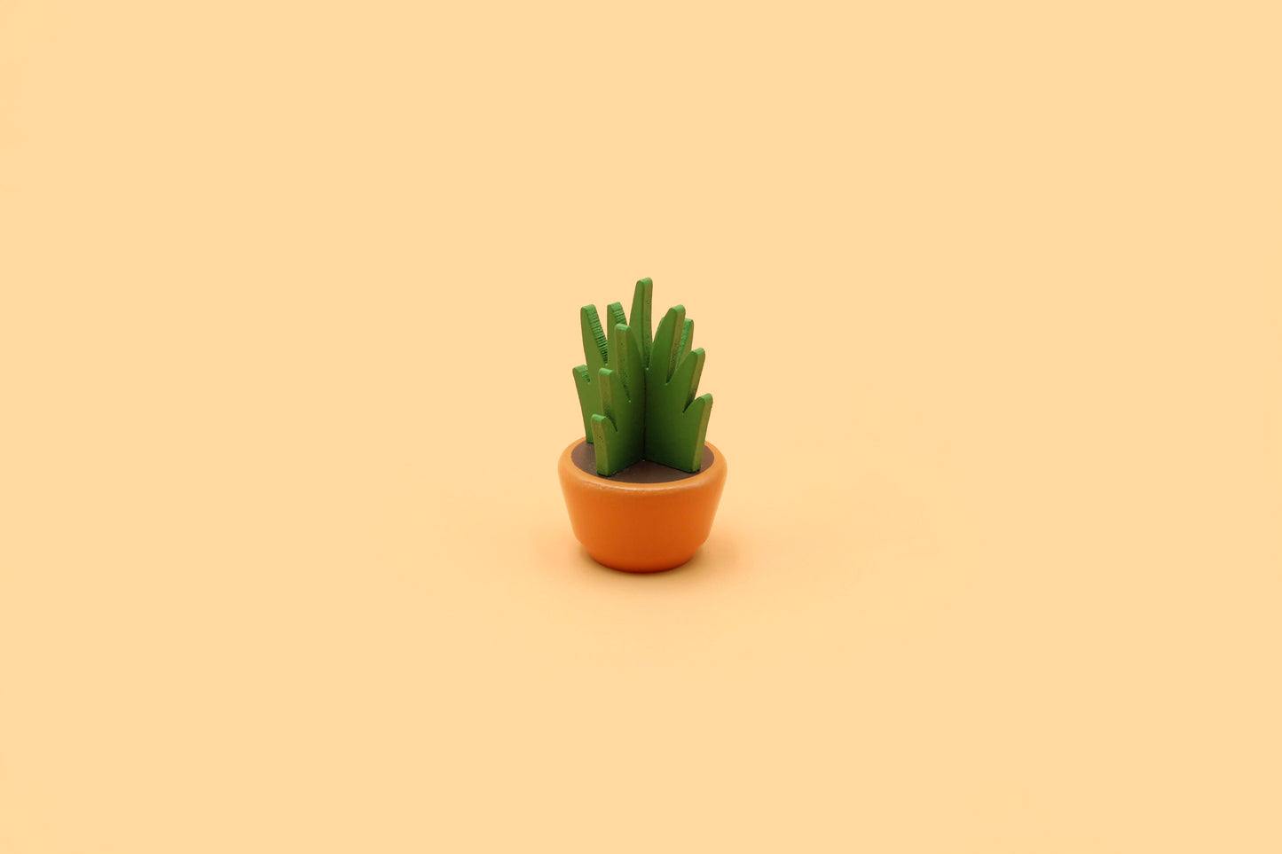 Plant - Orange Pot