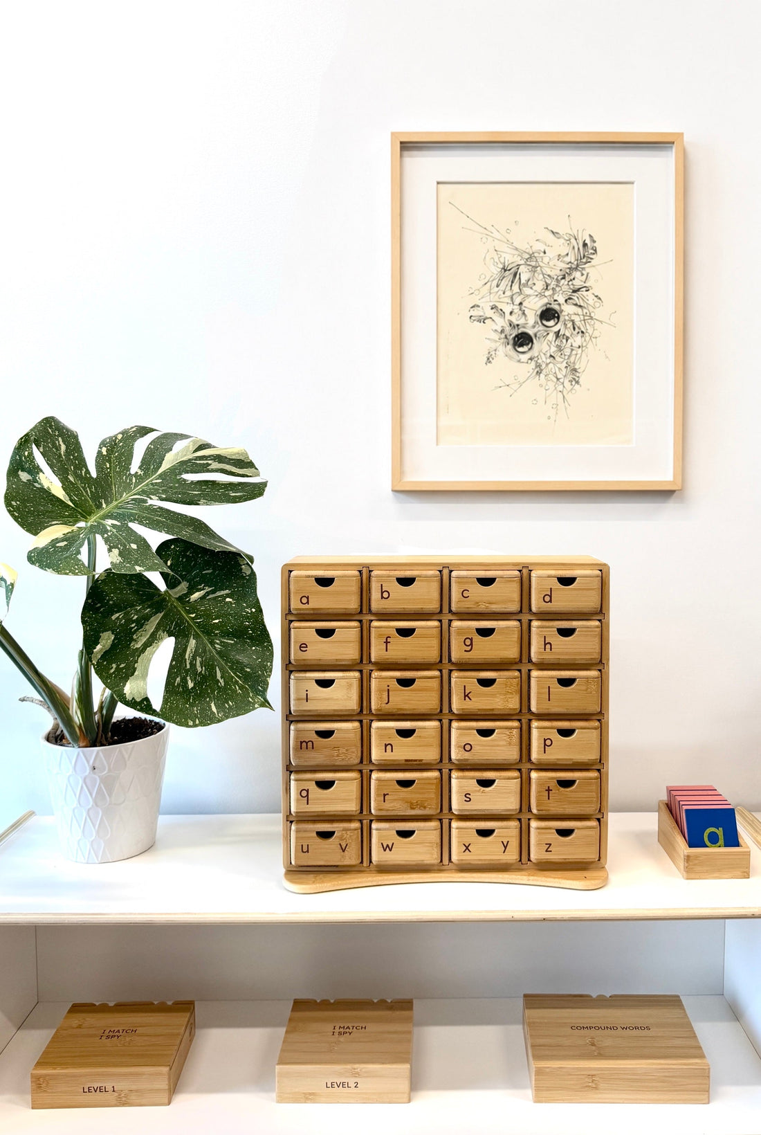 Creating a Montessori Literacy Space at Home