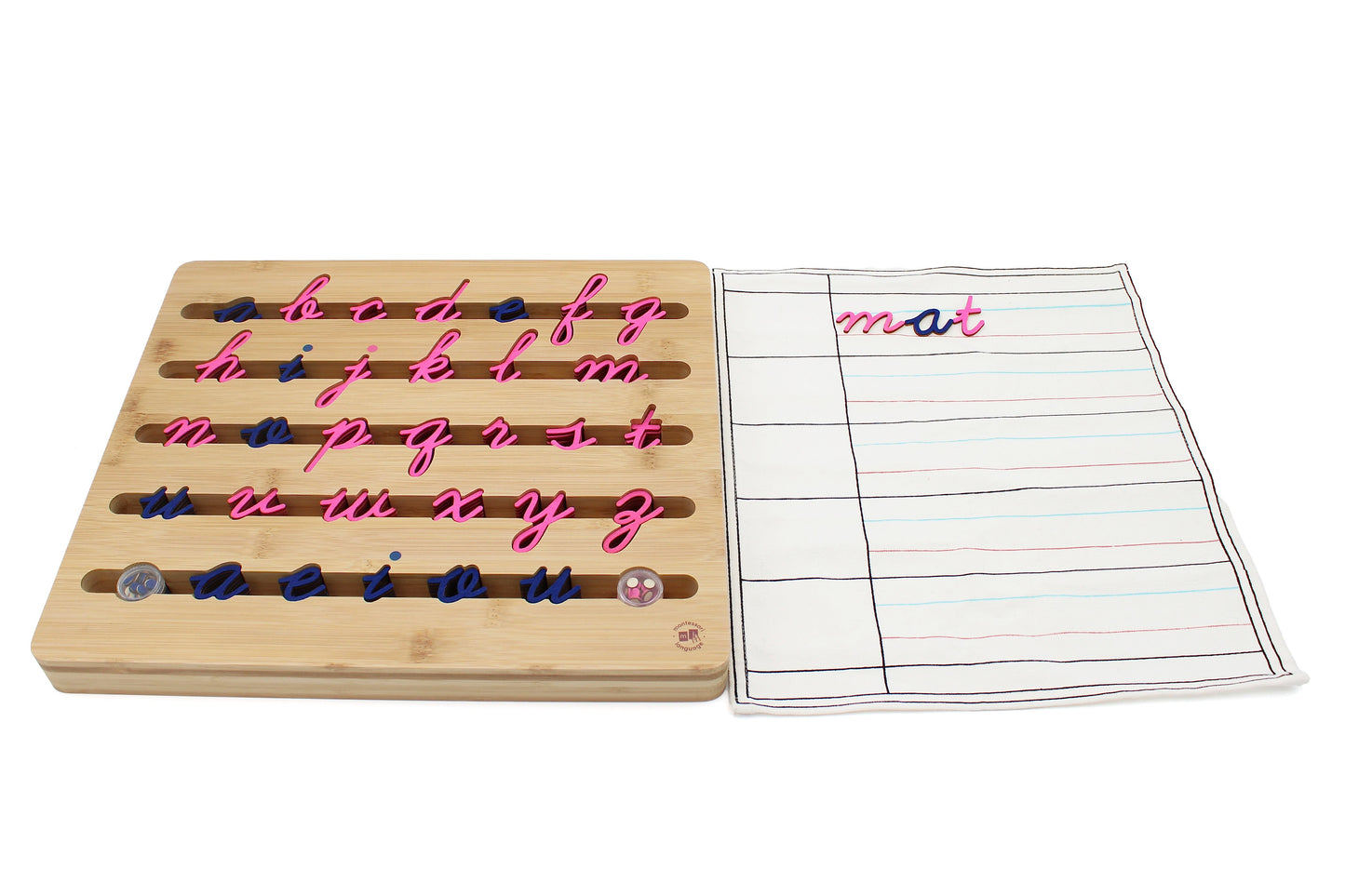 Small Movable Alphabet and Mat