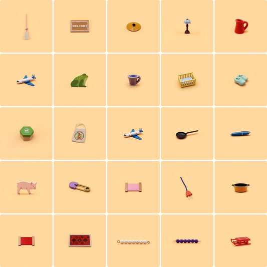 All Spelling Cabinet 1 Objects