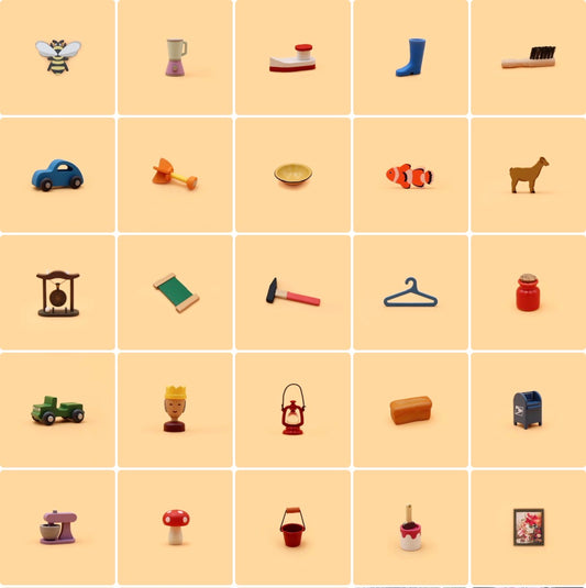 All Spelling Cabinet 3 Objects